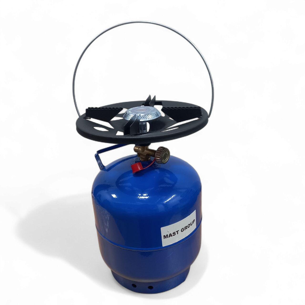 Балон газовый Nurgas 3кг/8.5л с горелкой макс давление 25 Ваr Синий (38.525)