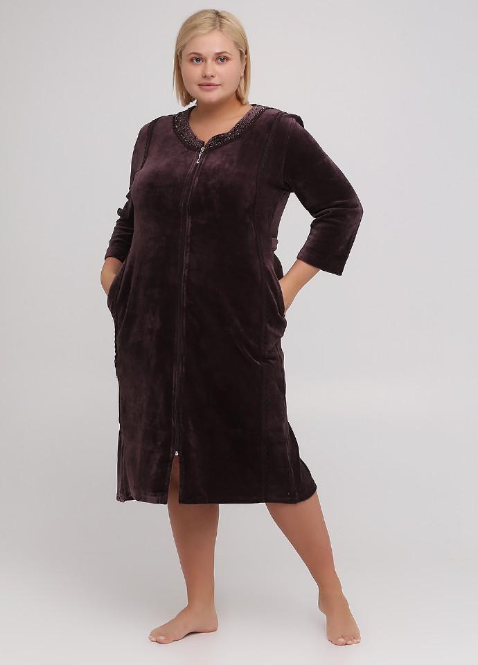 Халат Romeo Life 5XL Сливовый (3644-34)