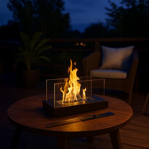 Биокамин настольный Kaminer 26318 для дома и террасы 35х18х17 см - фото 11 Биокамин настольный Kaminer 26318 для дома и террасы 35х18х17 см - фото 11