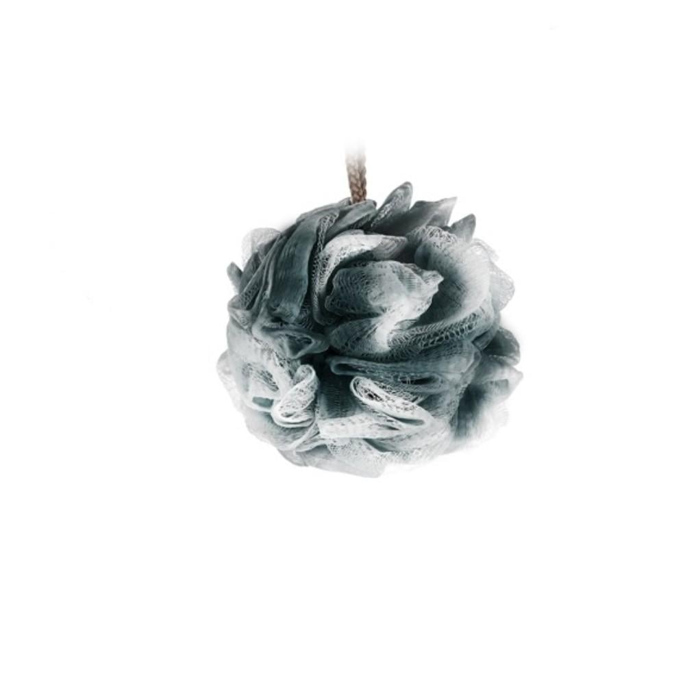 Мочалка-бант Stenson R90466 50 г Серый для купания