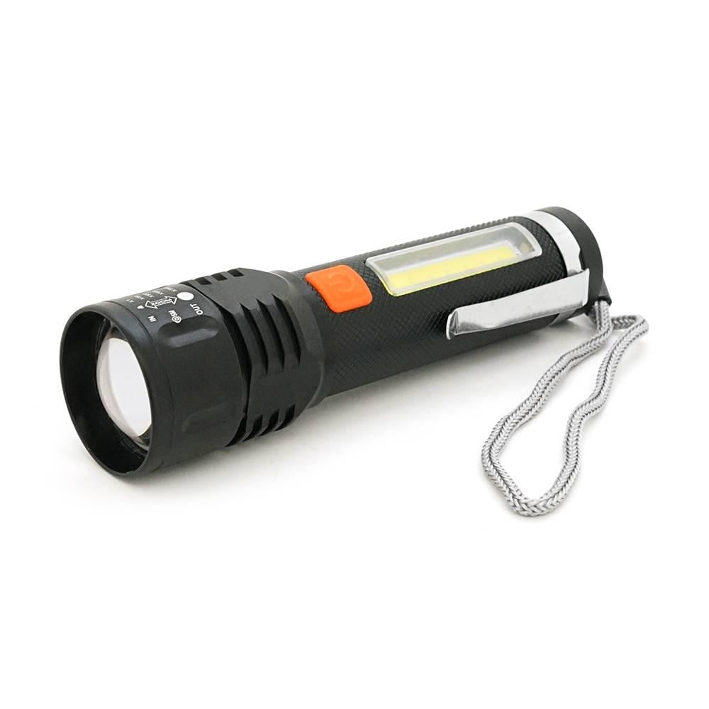 Ліхтарик XP-P50-P12 3/1 режим корпус алюмінієвий вбудований акумулятор USB кабель (27986)