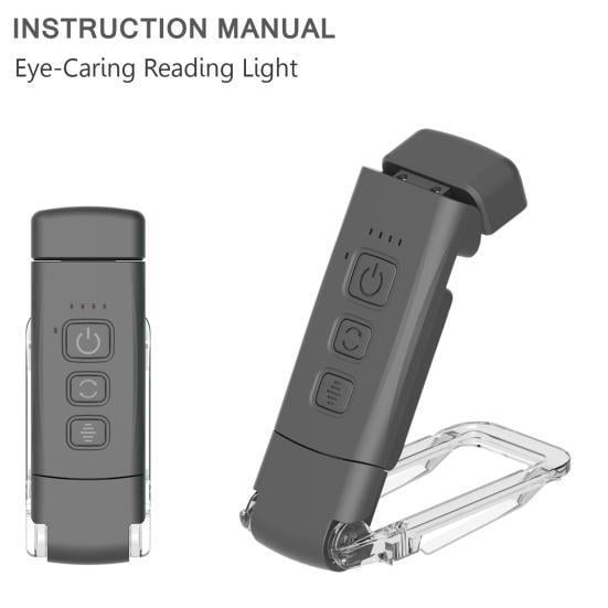 Лампа для читання LED акумуляторна на прищіпці USB Чорний (2612940080) - фото 9 Лампа для читання LED акумуляторна на прищіпці USB Чорний (2612940080) - фото 9