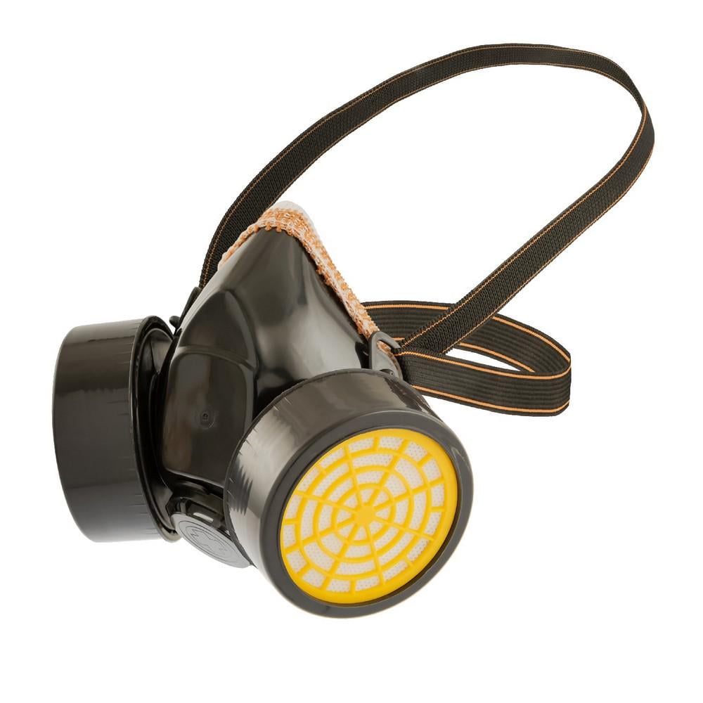 Респиратор-полумаска противопылевой MasterTool FFP2 R EN 149 с 2 сменными противогазовыми фильтрами (82-0187)