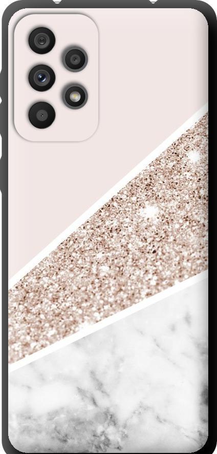 Чехол на Samsung Galaxy A73 A736B Пастельный мрамор (4342b-2586-42517)