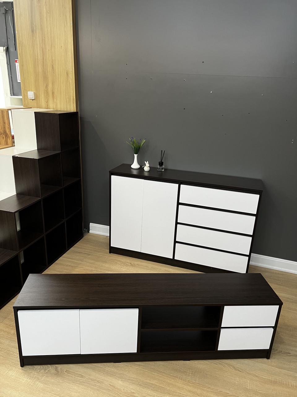 Комод Стиль 1400х910х360 мм Дуб венге магія/Німфея альба - фото 7 Комод Стиль 1400х910х360 мм Дуб венге магія/Німфея альба - фото 7