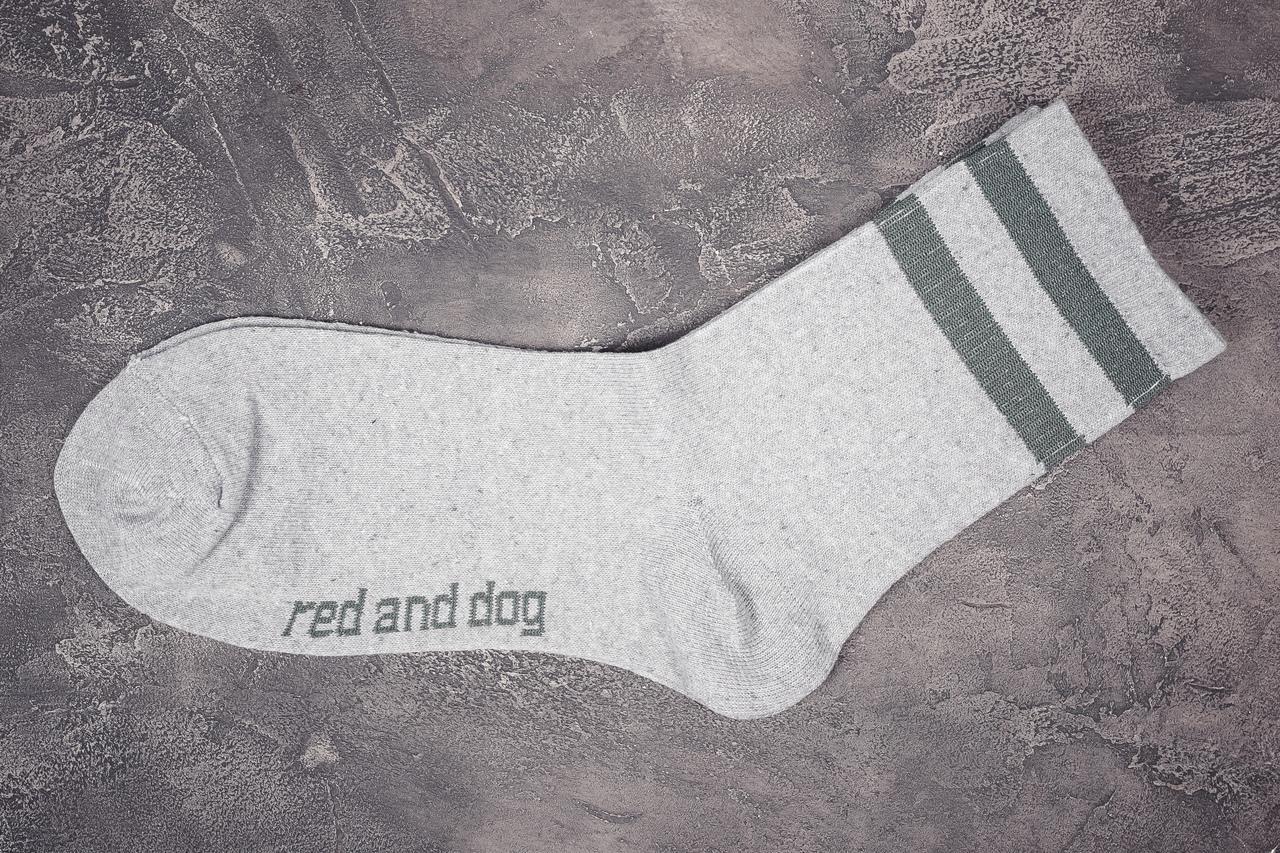 Носки спортивные Red and Dog Stripe