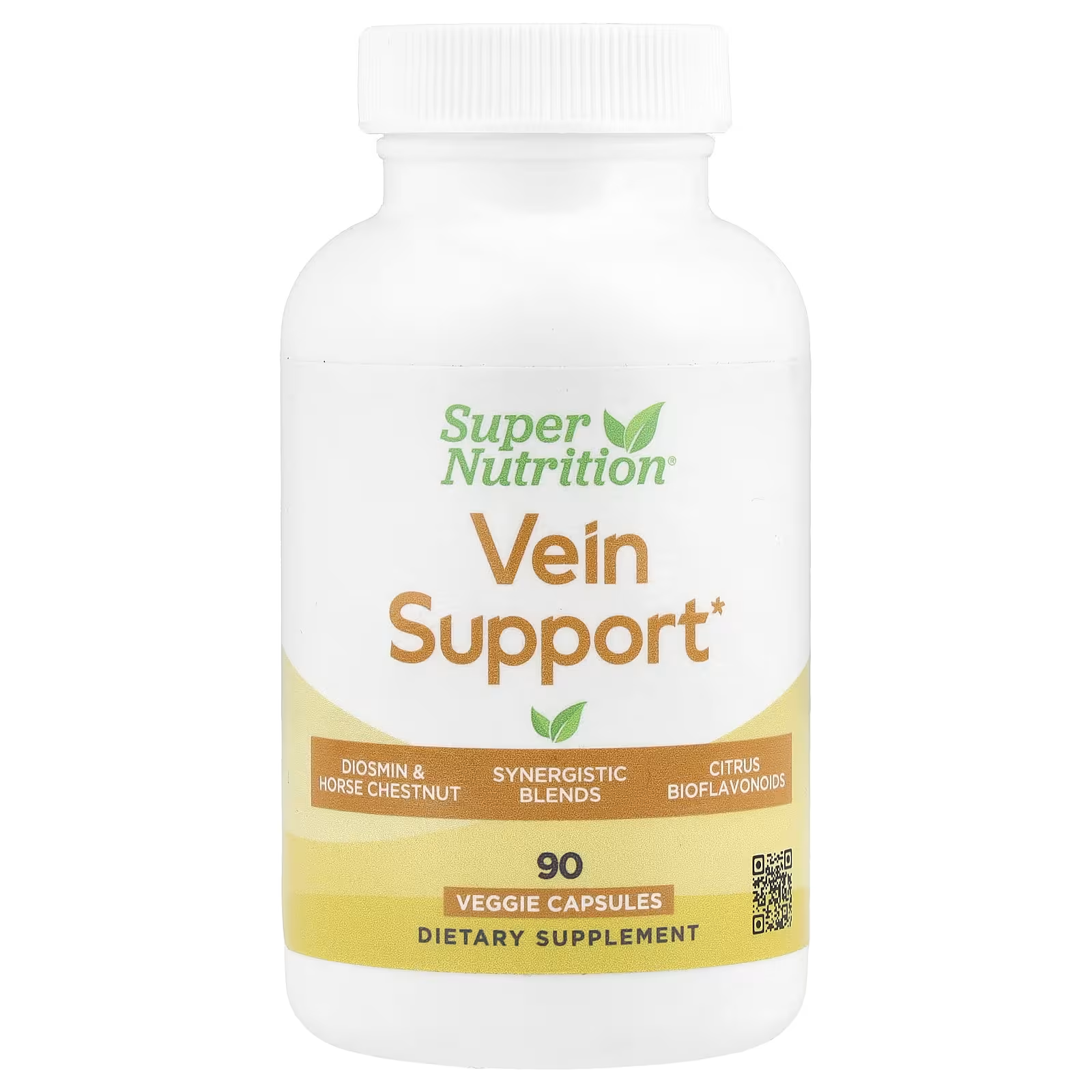 Натуральная добавка для поддержки вен Super Nutrition Vein Support 90 вег. капс. (25787342)