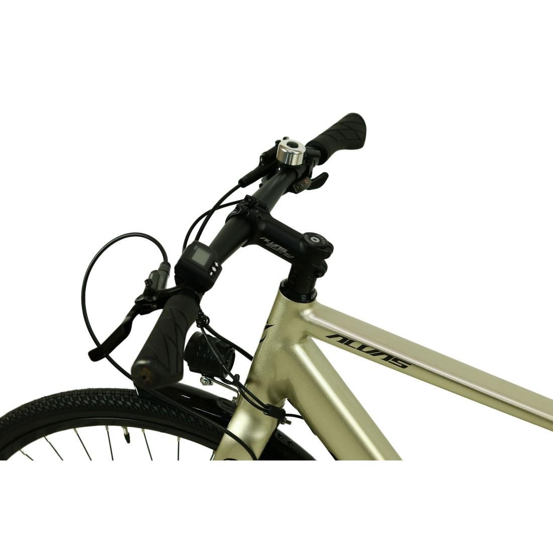 Електровелосипед Alvas RANGER 840 28"/17" Золотий - фото 2