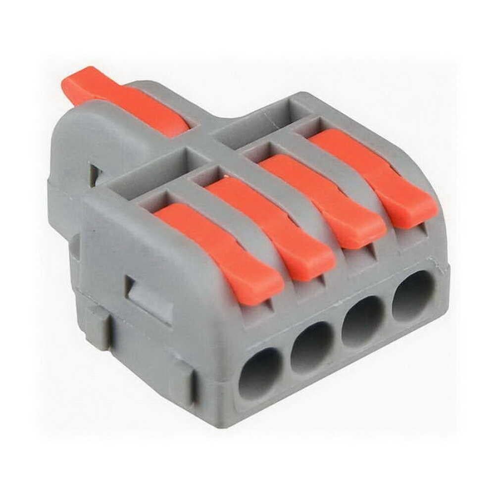 Клемма быстрого монтажа АСКО-УКРЕМ DB-14 проходная 1x4х2,5 мм2 (A0130010126)