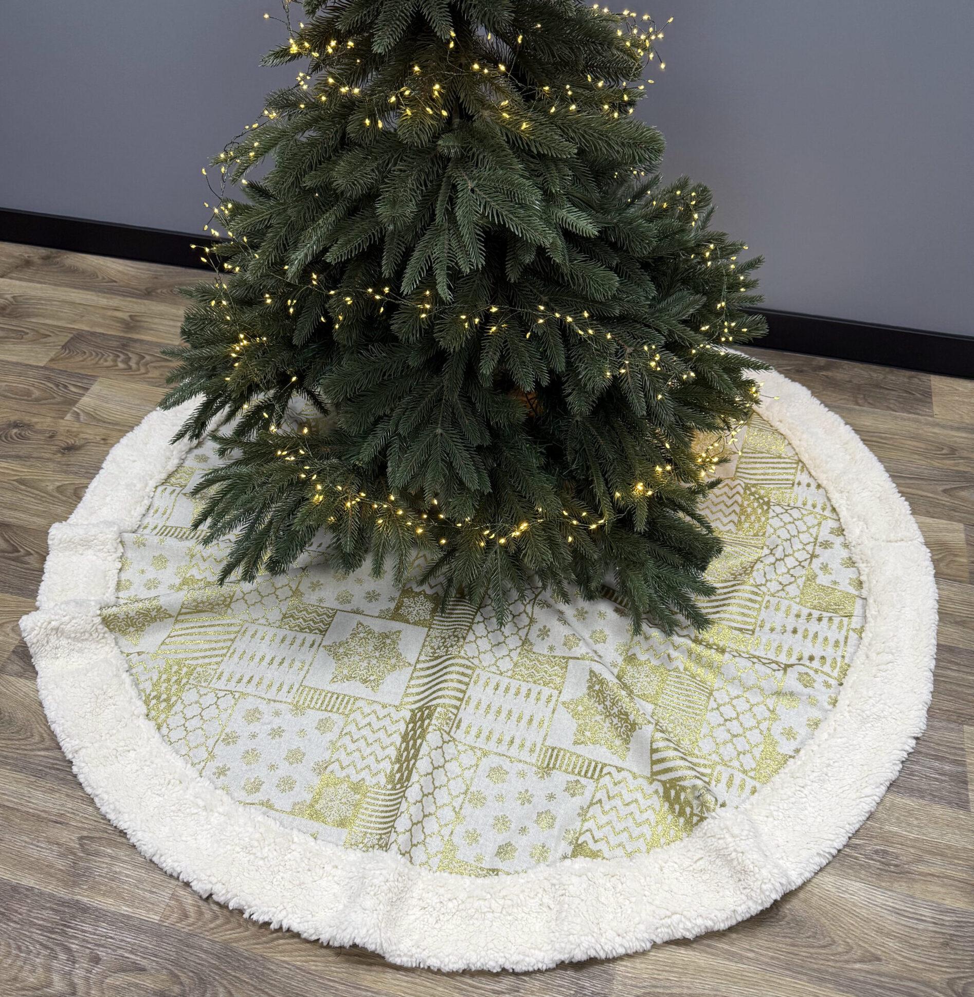 Спідниця під ялинку Comfort Home X-mas Golden Collage New Ø 130 см (5054352)