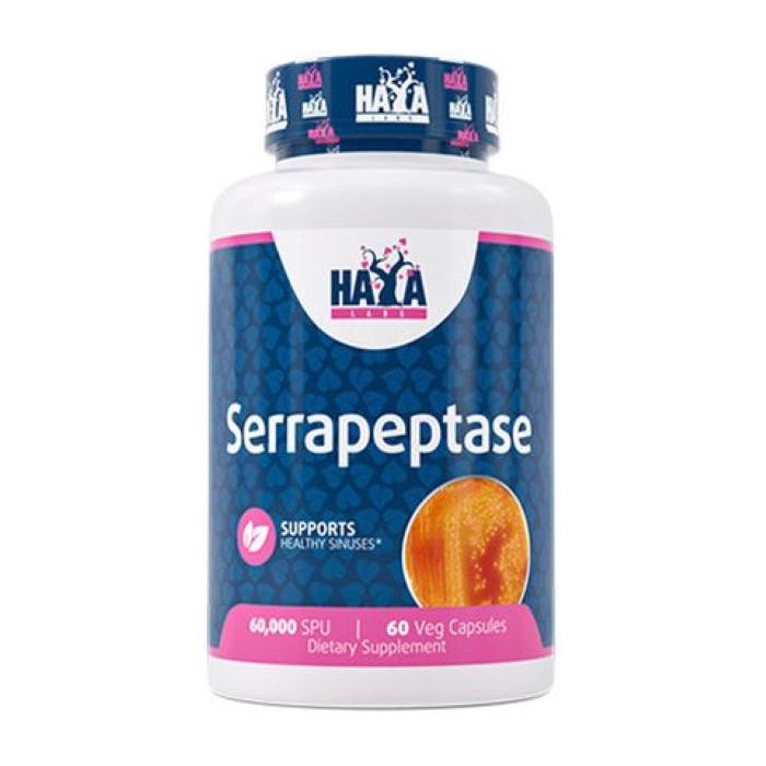 Серрапептаза Haya Labs Serrapeptase 60000 SPU 60 кап