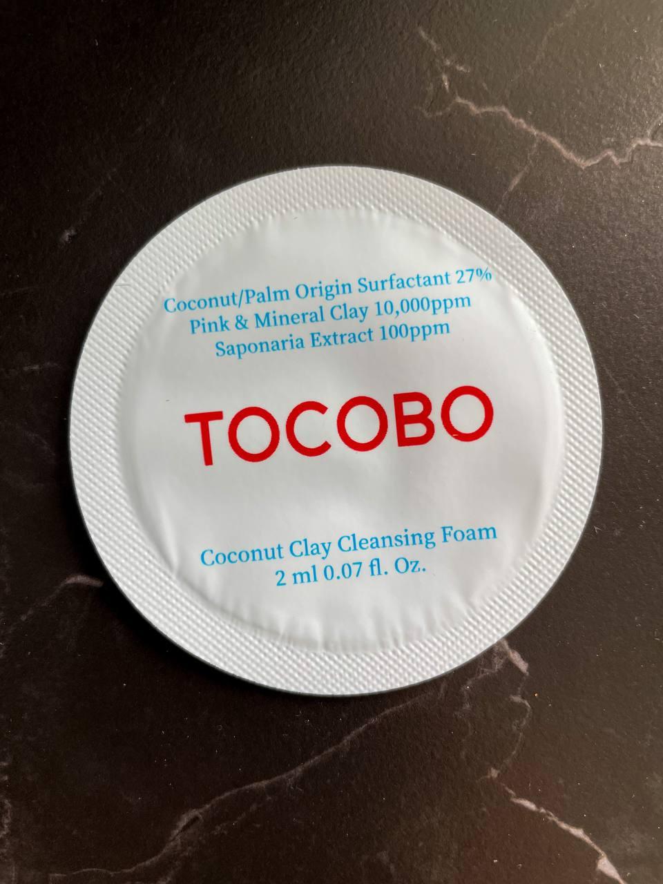 Пенка для умывания с глиной Tocobo Coconut Clay Cleansing Foam 2 мл (1940673555) - фото 2 Пенка для умывания с глиной Tocobo Coconut Clay Cleansing Foam 2 мл (1940673555) - фото 2