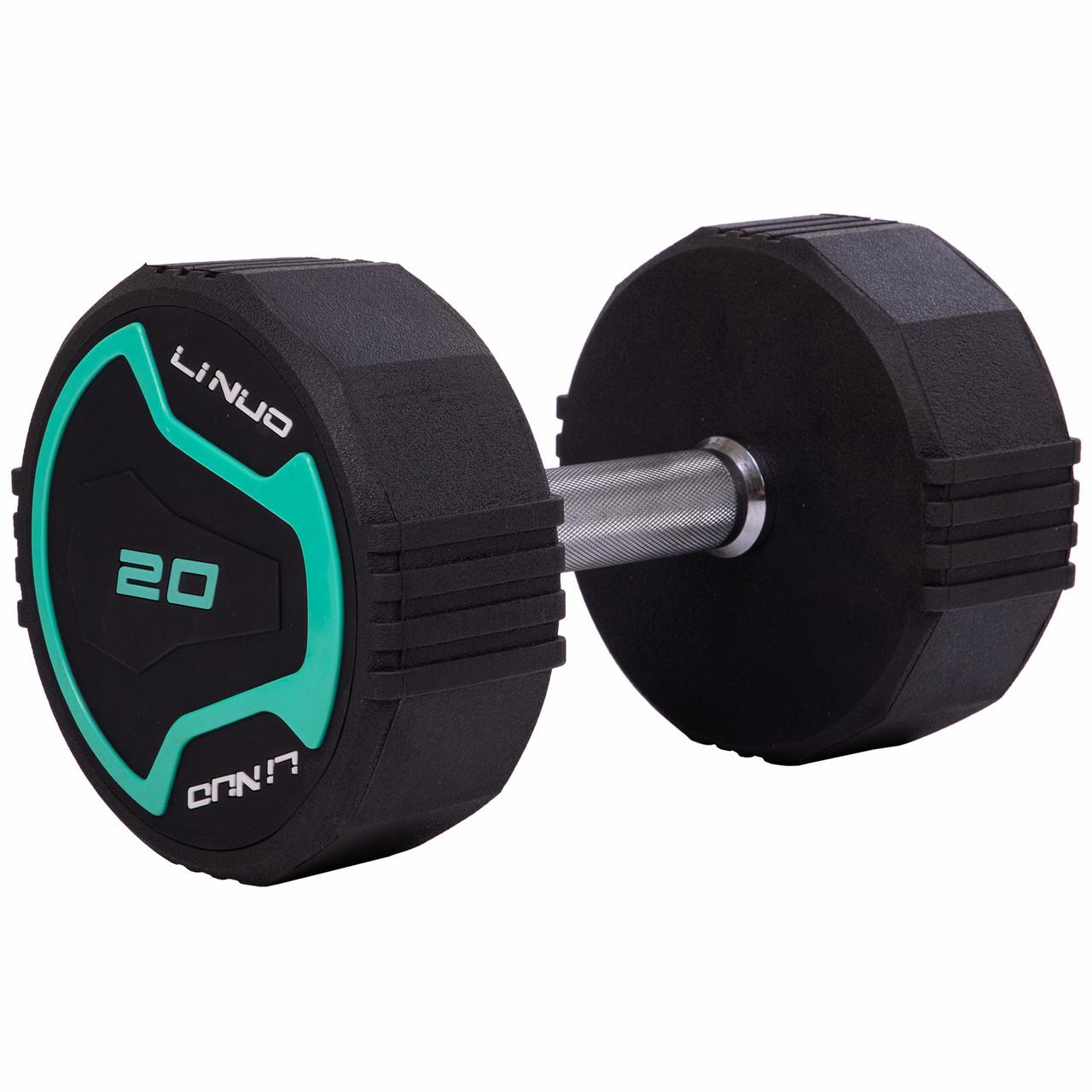 Гантель цільна професійна LI NUO GA-3614-20 20 кг (18258360) - фото 1 Гантель цільна професійна LI NUO GA-3614-20 20 кг (18258360) - фото 1