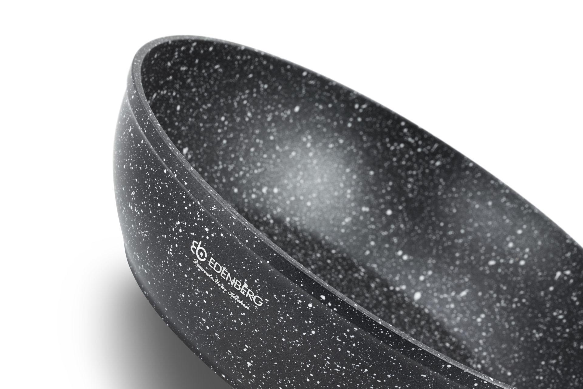 Набор кухонной посуды Edenberg EB-5617 с антипригарным мраморным покрытием из 15 пр. (EB-5617) - фото 8