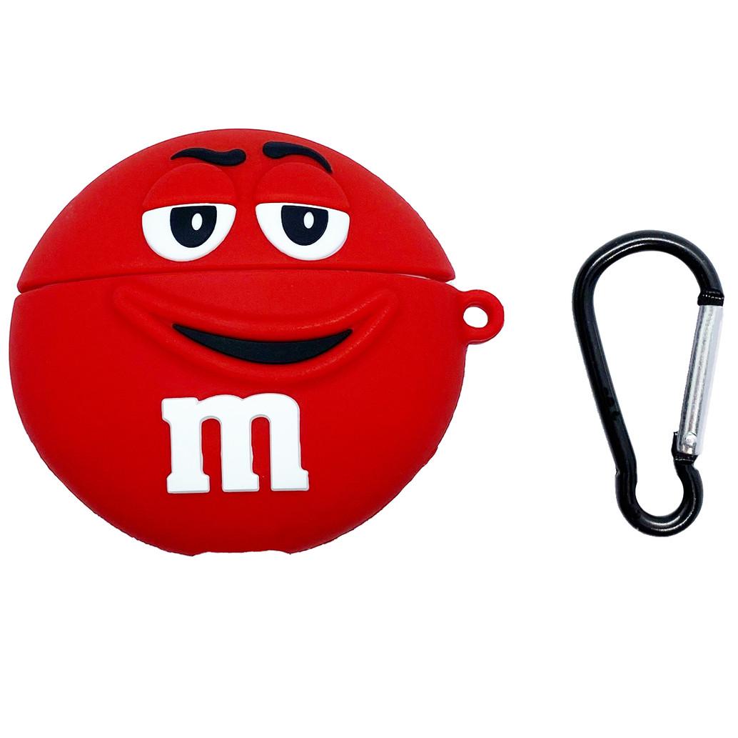 Силиконовый чехол для наушников M&M'S Case for AirPods Pro, Red