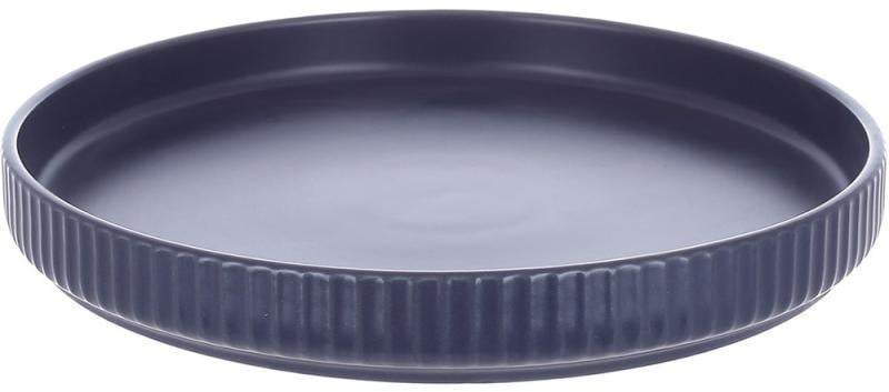 Набір тарілок круглих фарфорових Scandi Arctic Night 3 шт. 25 см - фото 1 Набір тарілок круглих фарфорових Scandi Arctic Night 3 шт. 25 см - фото 1