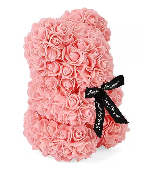 Подарочный мишка в коробке из роз Teddy Flower 25 см Нежно-розовый (2104618700) - фото 1 Подарочный мишка в коробке из роз Teddy Flower 25 см Нежно-розовый (2104618700) - фото 1