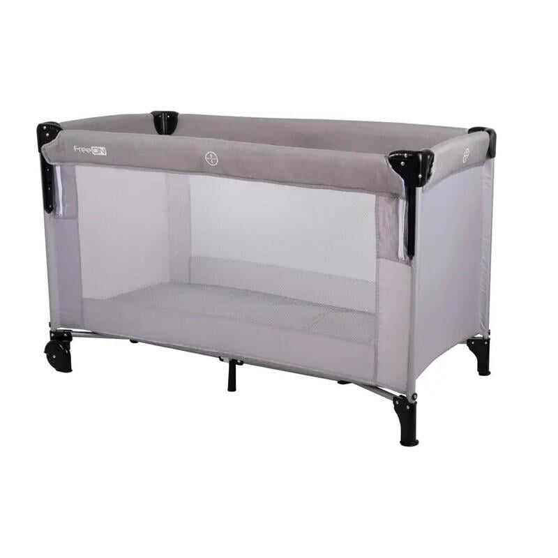 Ліжко-манеж дитяче FreeON Bedside travel cot Grey (selaks68_4010)