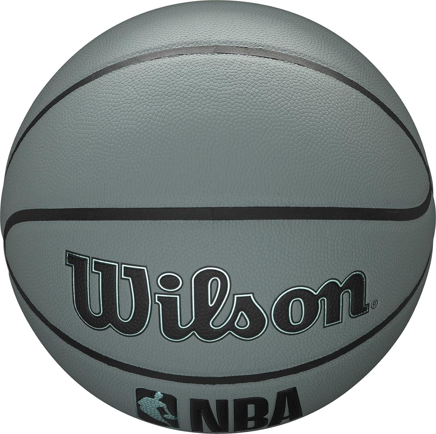 Баскетбольний м'яч Wilson NBA FORGE р. 7 Сірий (WTB8203XB07) - фото 6 Баскетбольний м'яч Wilson NBA FORGE р. 7 Сірий (WTB8203XB07) - фото 6