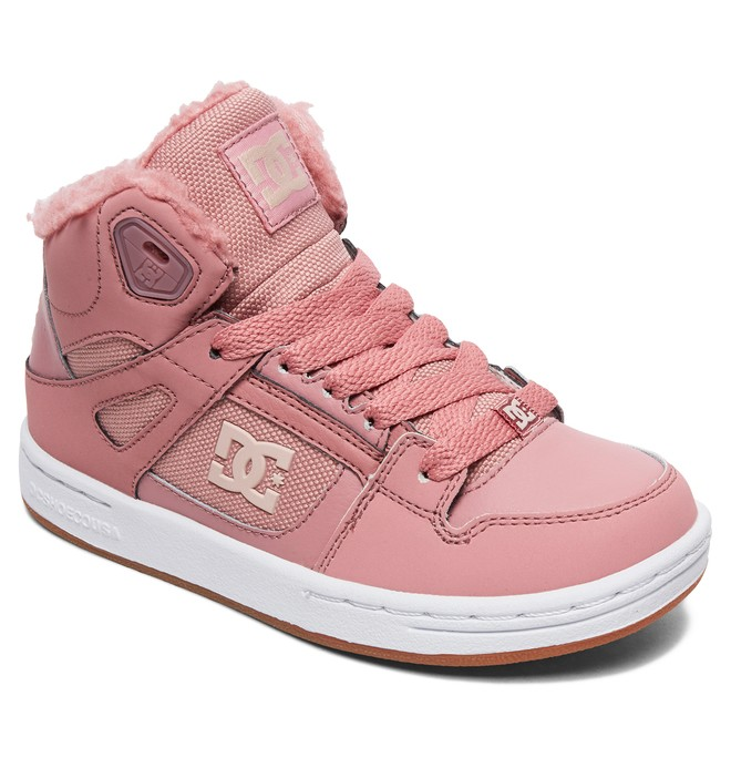 Кросівки DC Shoes Pure High Top Wnt р. 34,5/3,5/22,2 см Рожевий - фото 3