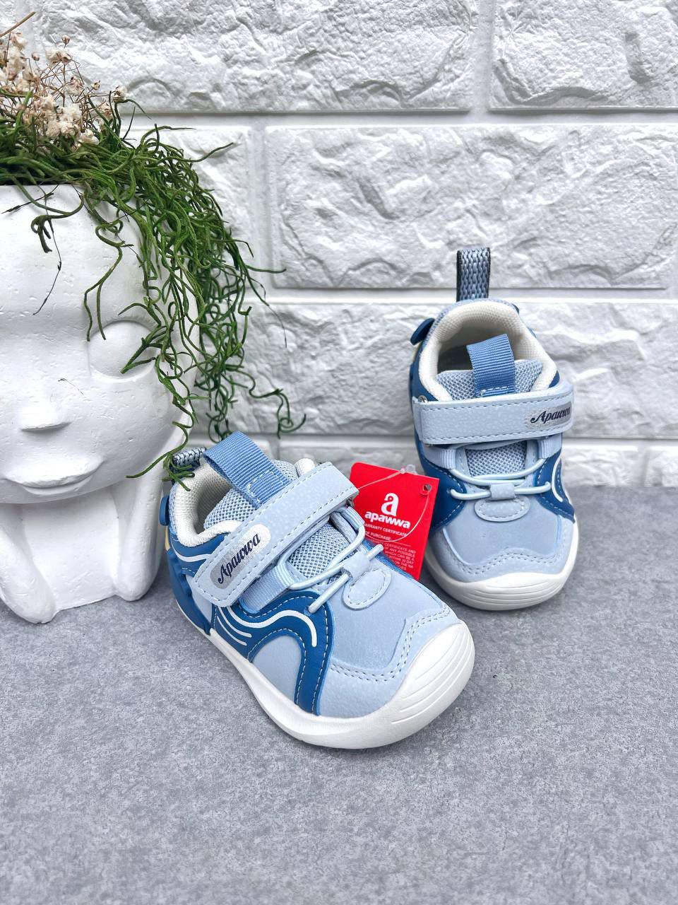 Кроссовки для мальчика Apawwa 1513 р. 19 13,7 см Голубой (1513-1)