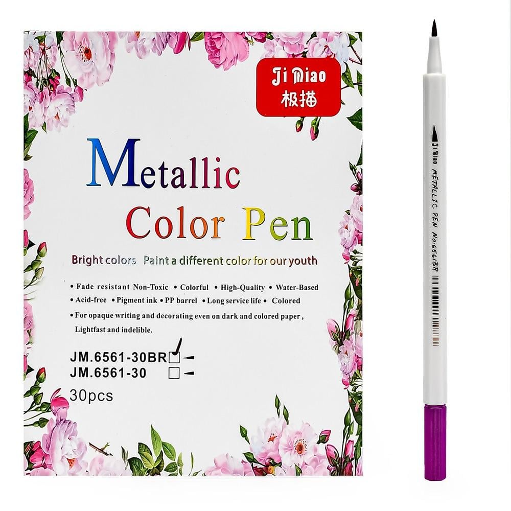 Фломастери-пензлики WW01144 30 кольорів Різнокольоровий (2200000334121)