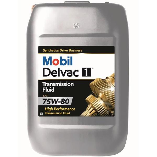 Трансмісійне мастило Mobil Delvac 1 TRANSMISSION FLUID 75w80 20 л