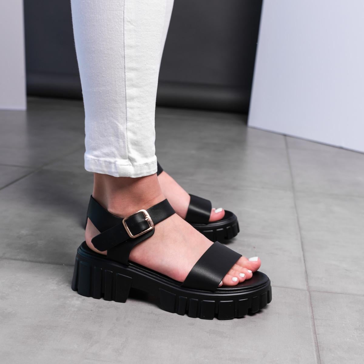 Босоножки женские Fashion р. 40 25 см Черный (3630)