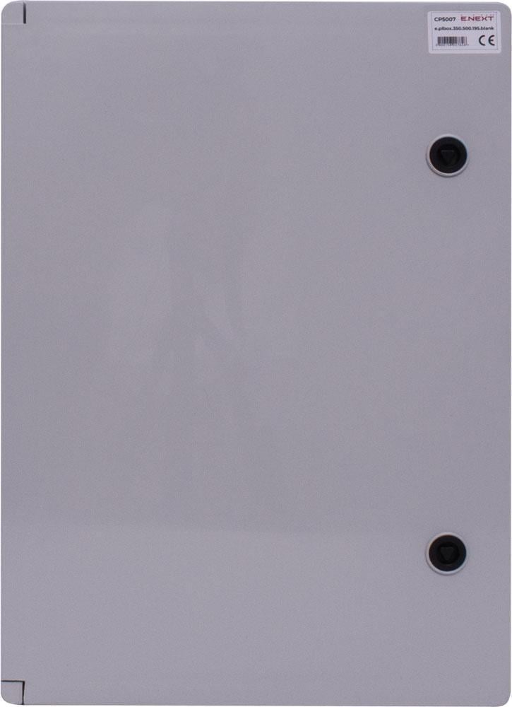 Корпус пластиковый E.NEXT e.plbox.350.500.195.blank IP65 350х500х195 мм (CP5007)