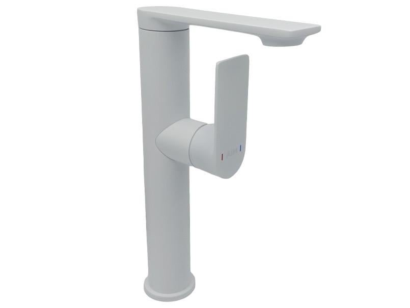 Смеситель для умывальника AIM DG01115 Frosted white
