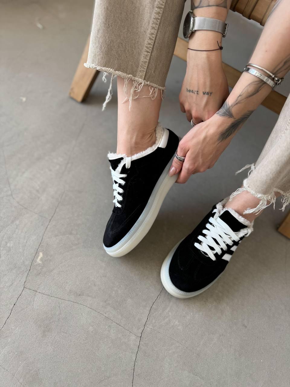 Кеди жіночі на хутрі Maya Shoes р. 39 Чорний (3021/1) - фото 12 Кеди жіночі на хутрі Maya Shoes р. 39 Чорний (3021/1) - фото 12