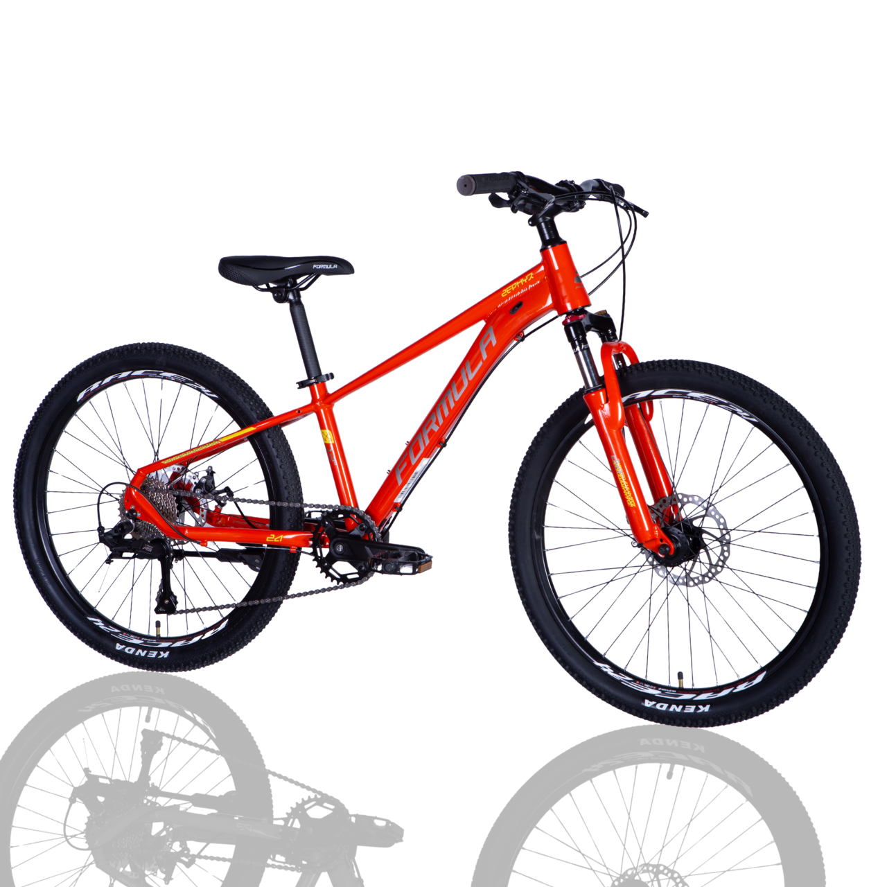 Велосипед підлітковий Formula ZEPHYR 3.0 DD CS AL 26" 14" 2025 Помаранчевий - фото 1