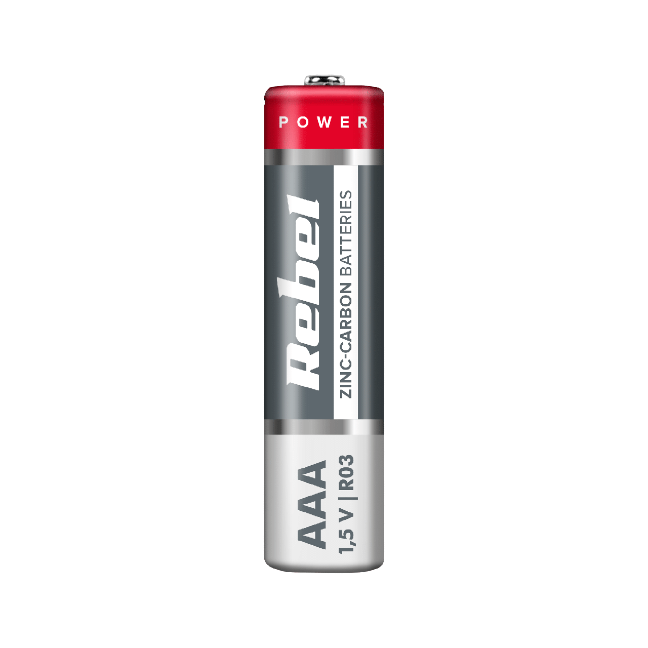 Батарейка Rebel ААA Zinc Carbon R6 1,5V (BAT0080)