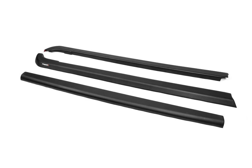 Накладка на кромку борта EuroCap для Volkswagen Amarok 2010-2022 гг. abs-пластик Черный