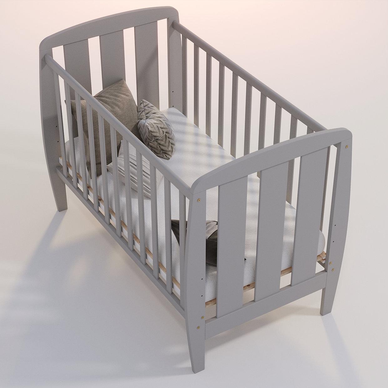 Детская кроватка Дубик-М Шарик Серый