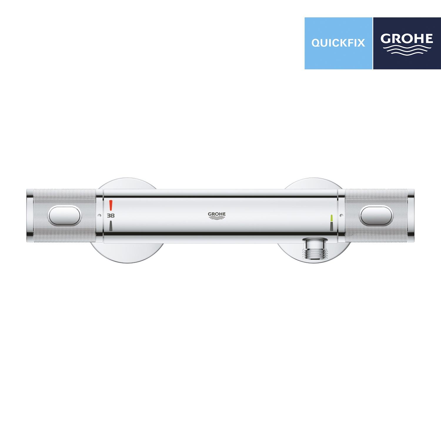 Cмеситель для душа Grohe QuickFix Precision Feel 34790000 CV033579 с термостатом Хром (216909) - фото 6