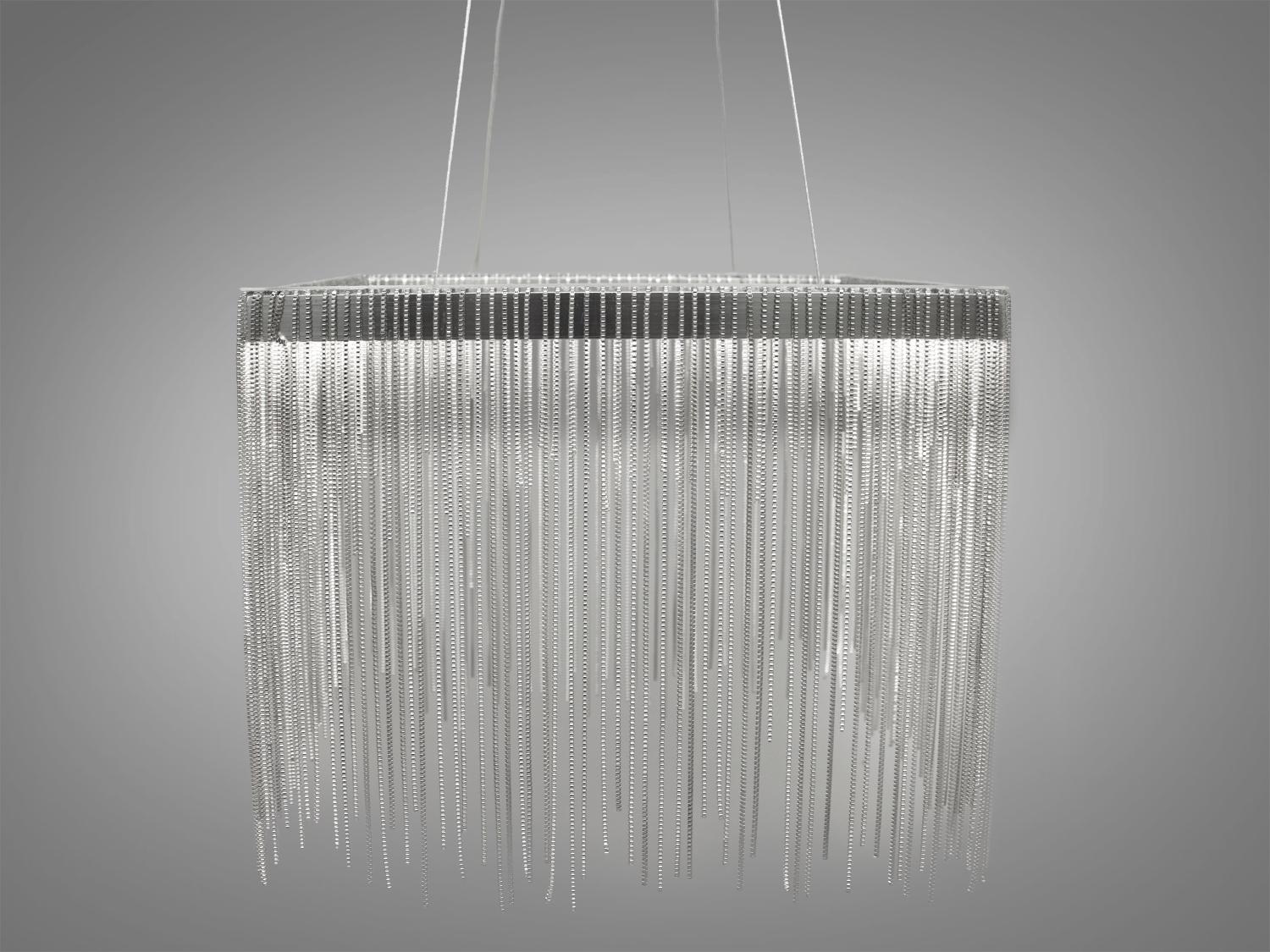 Люстра светодиодная 35 Вт Хром (LSD-400F-HR) - фото 2