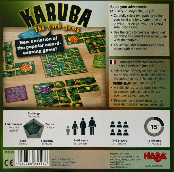 Настольная игра Haba "Каруба" карты (303589) - фото 2