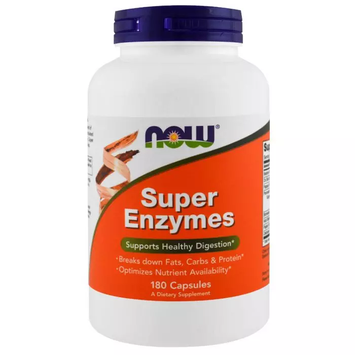 Супер Ензими Now Foods Super Enzymes 180 капсул (NF2964)