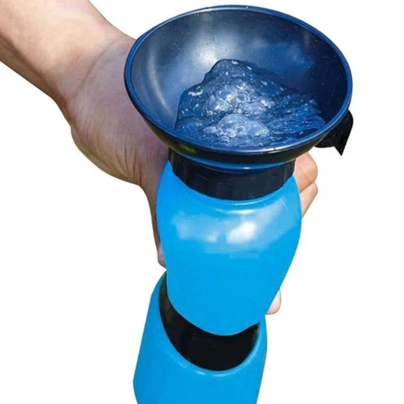 Поилка для собак Aqua Dog FS-97 Blue дорожная 550 мл (tf7453) - фото 5 Поилка для собак Aqua Dog FS-97 Blue дорожная 550 мл (tf7453) - фото 5