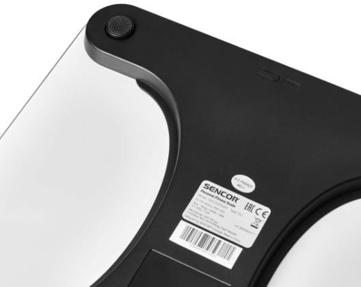 Весы напольные Sencor SBS6025WH электронные LCD до 180 кг 302x302x23 см (620750) - фото 5 Весы напольные Sencor SBS6025WH электронные LCD до 180 кг 302x302x23 см (620750) - фото 5