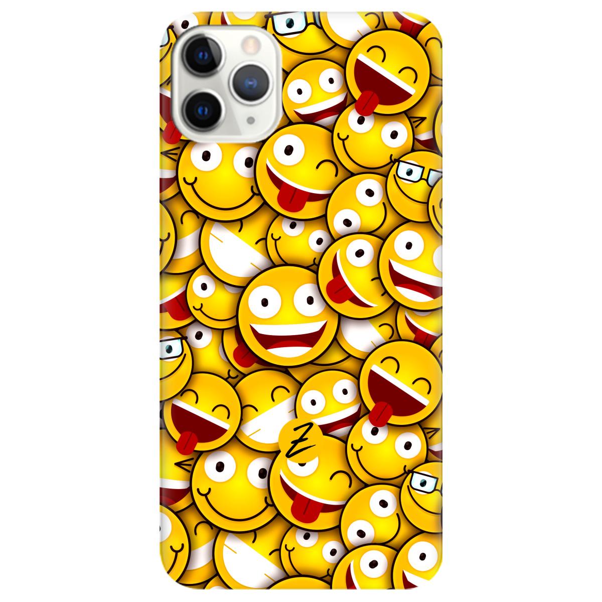 Силіконовий чохол Zorrov для Apple iPhone 11 Pro - Smilies (12180040179072225)