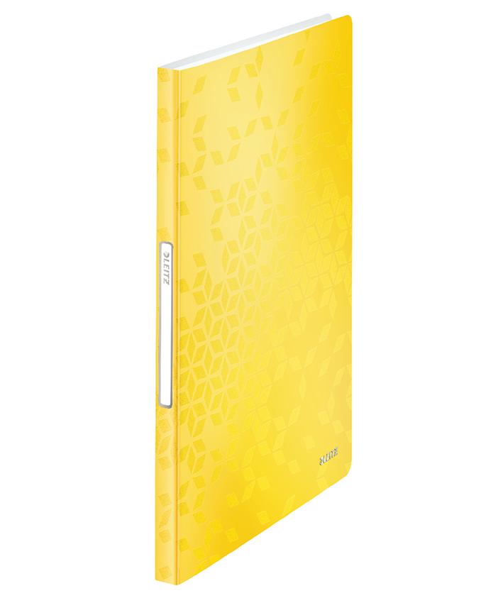 Папка Leitz Wow A4 20 файлів Жовтий металік (4631-00-16)
