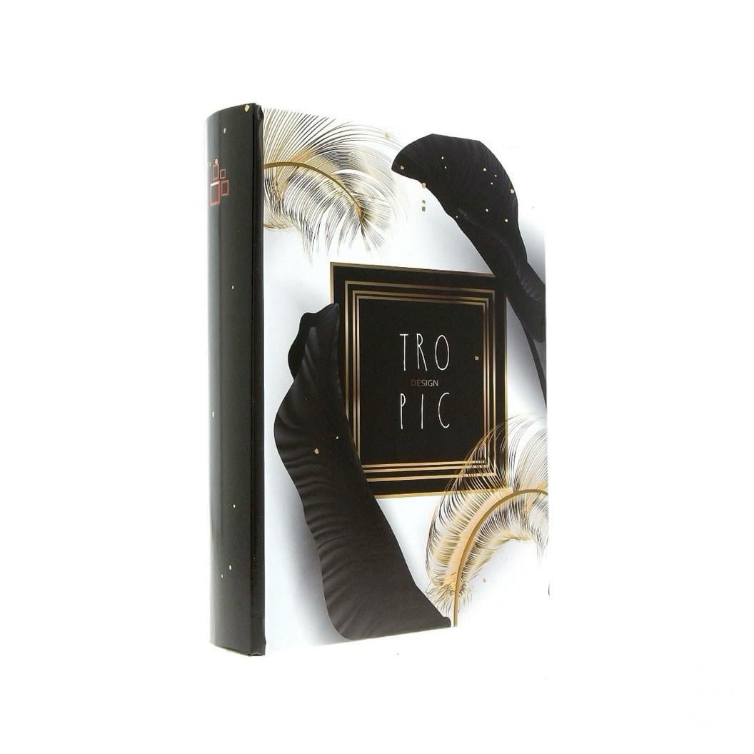 Фотоальбом Gedeon 10x15 см 300 фото (B46300 2S BLACK LEAF 1)