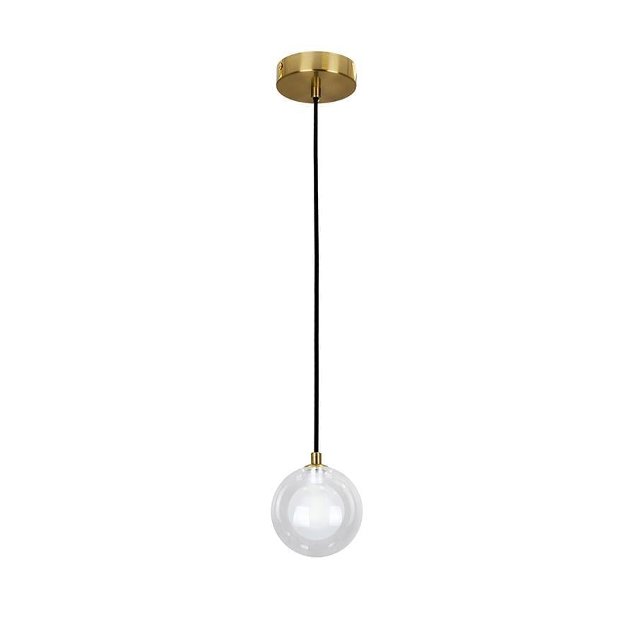 Светильник подвесной Lighthouse LS-19454-1 BRZ+CLWH Бронзовый/Прозрачный/Белый