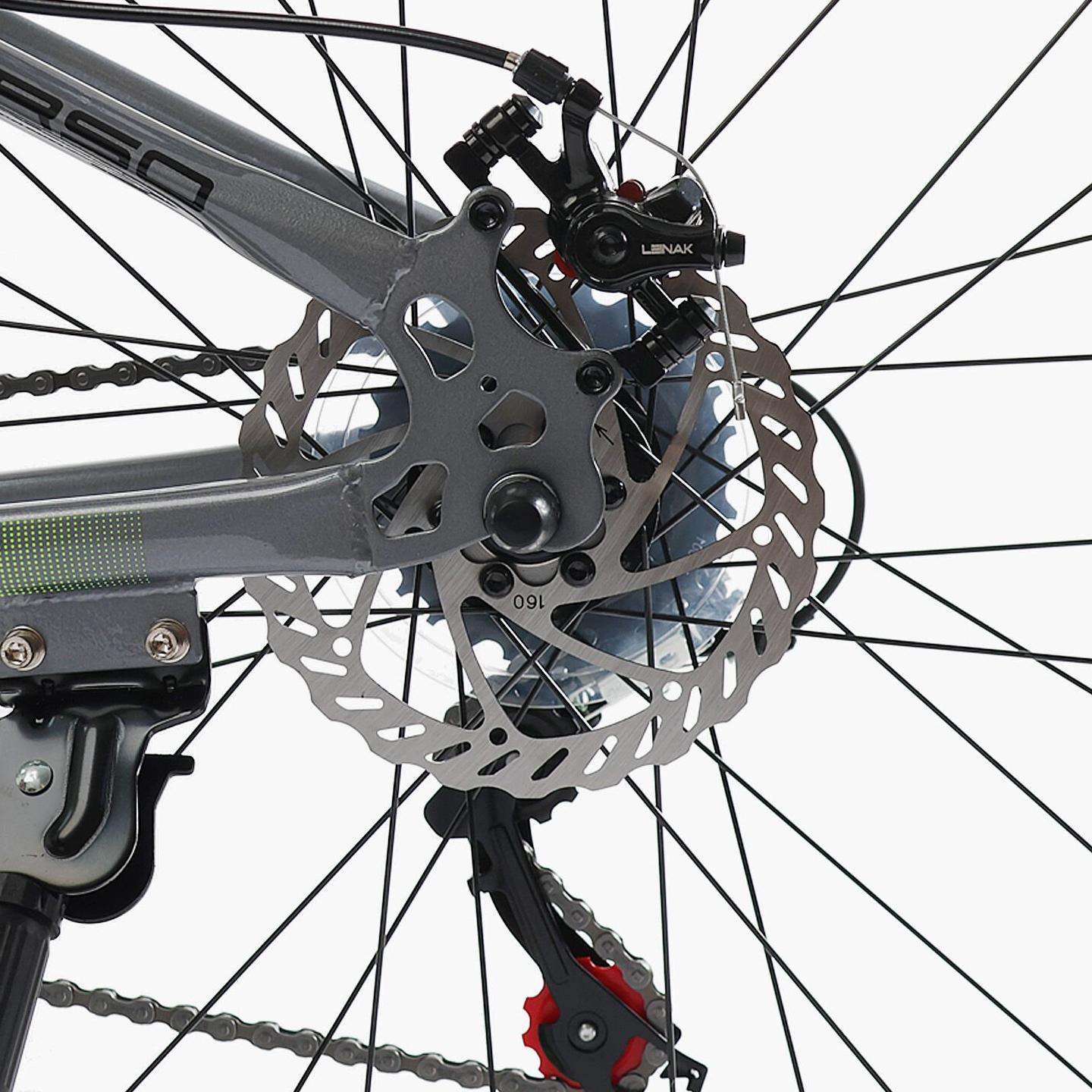 Велосипед горный Corso Energy 26"/13" Серо-желтый (1204798977) - фото 7 Велосипед горный Corso Energy 26"/13" Серо-желтый (1204798977) - фото 7