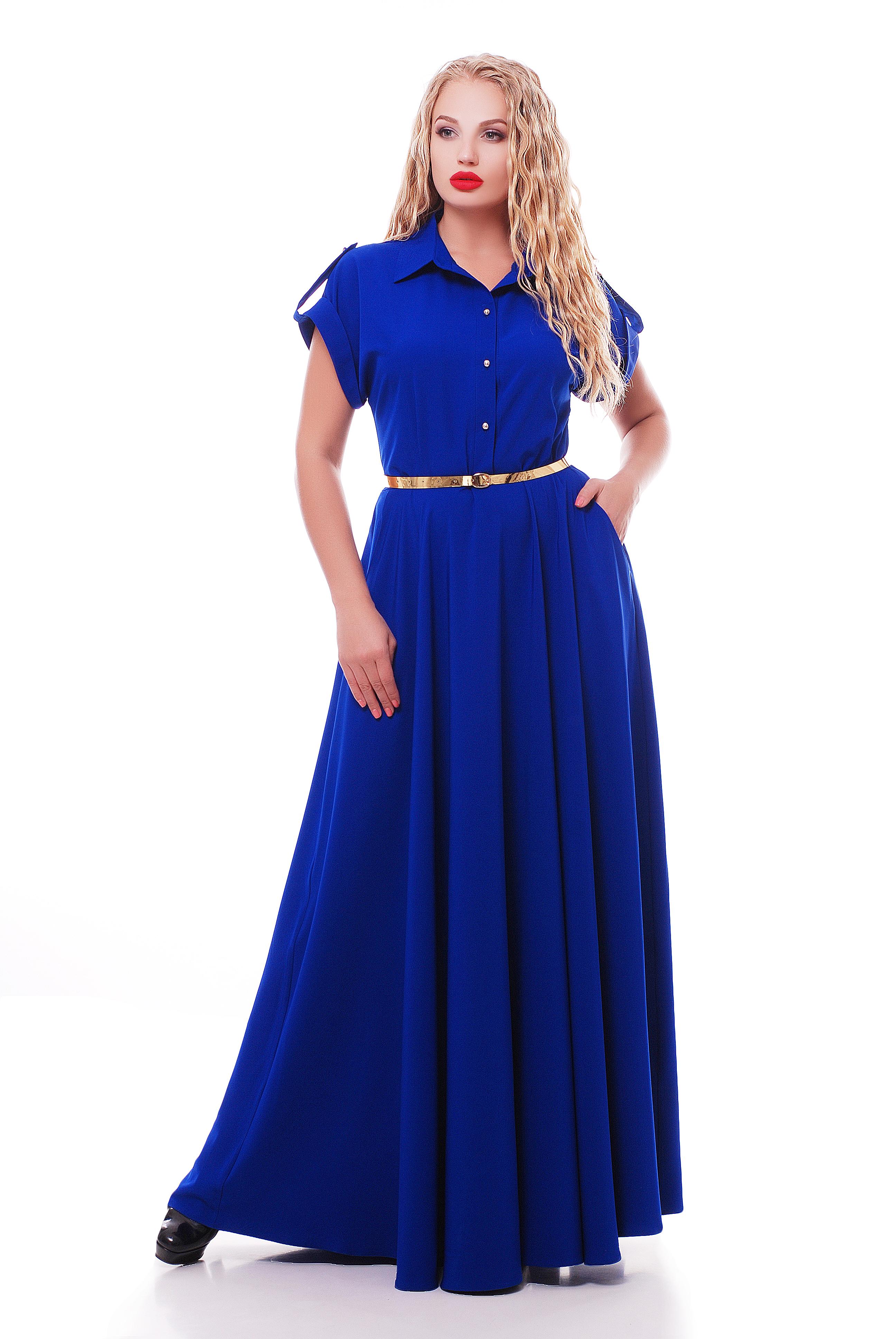 Платье VLAVI Алена р. 48 Электрик (114307-48)