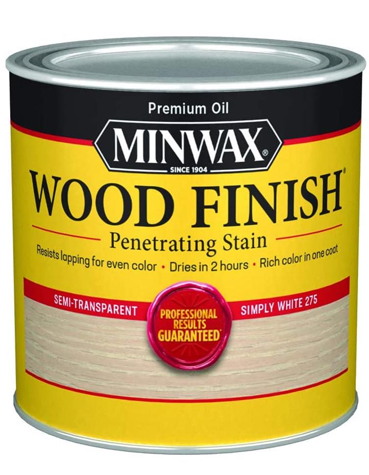 Морилка Minwax Wood Finish масляная 0,946 л Белый