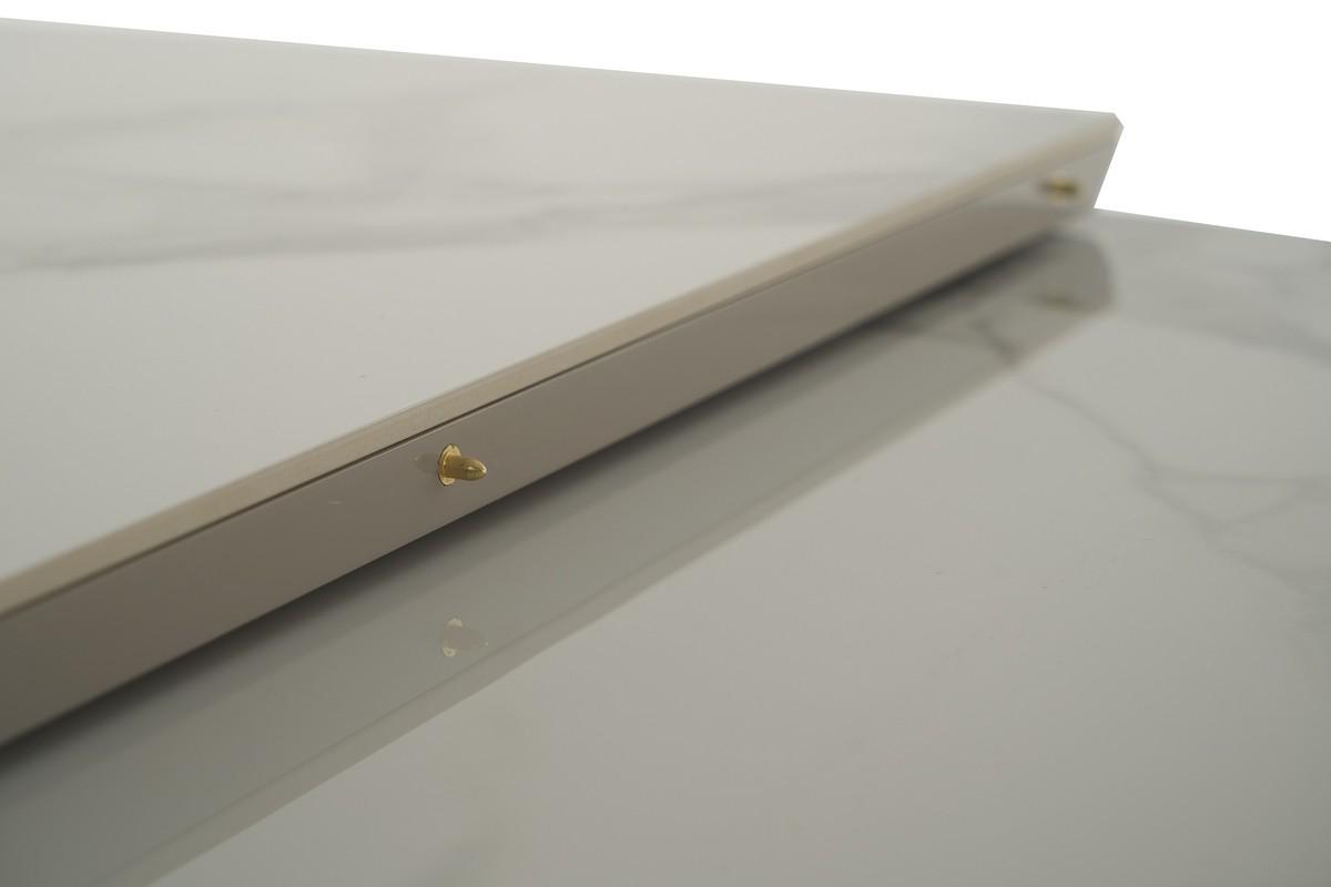 Стіл обідній розсувний Ветро 1100-1400x750x760 мм Каса вайт/Сірий (TМ-84) - фото 5 Стіл обідній розсувний Ветро 1100-1400x750x760 мм Каса вайт/Сірий (TМ-84) - фото 5