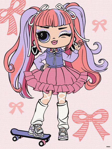 Картина по номерам Ideyka L.O.L. Surprise! Tweens Ali Dance 30x40 см (KHO6282)